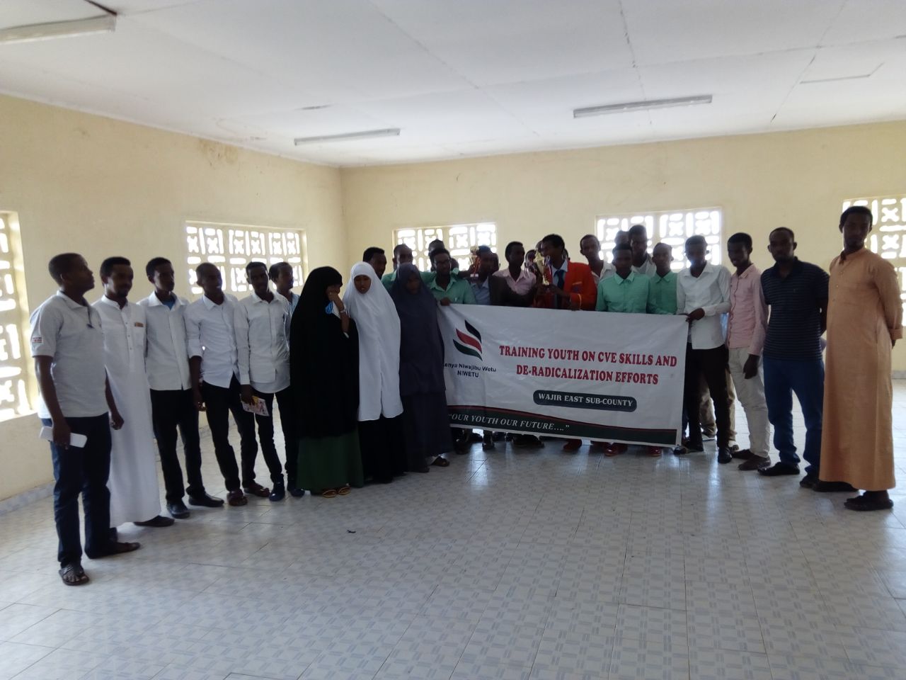 School Mentorship program on CVE and De-Radicalization at Wajir High School.